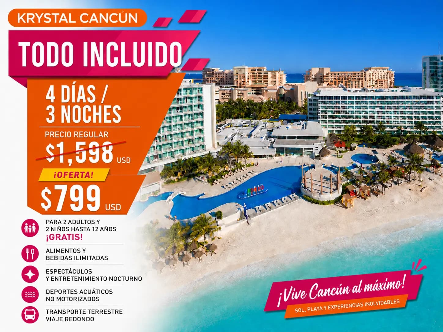 Promoción KIVC 3 noches